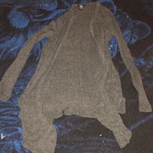Grey cardigan